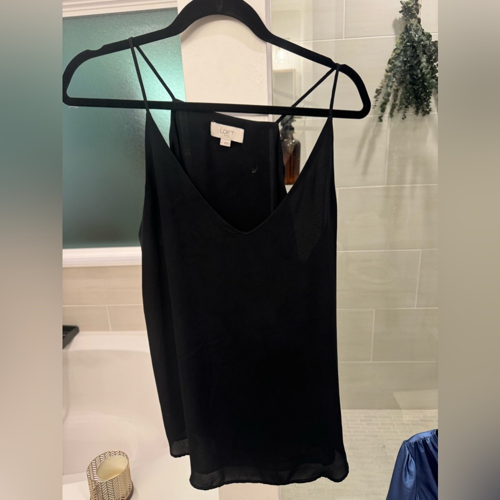 Black cami/tank top